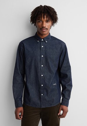 GAP, GAP X A.P.C. DENIM RELAXED SHIRT - Риза - dark blue denim