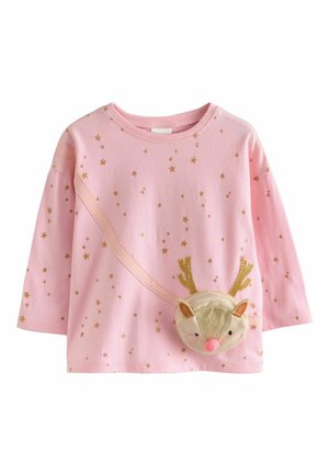 Next, REGULAR FIT  LONG SLEEVE BAG - Maglietta a manica lunga - pink reindeer