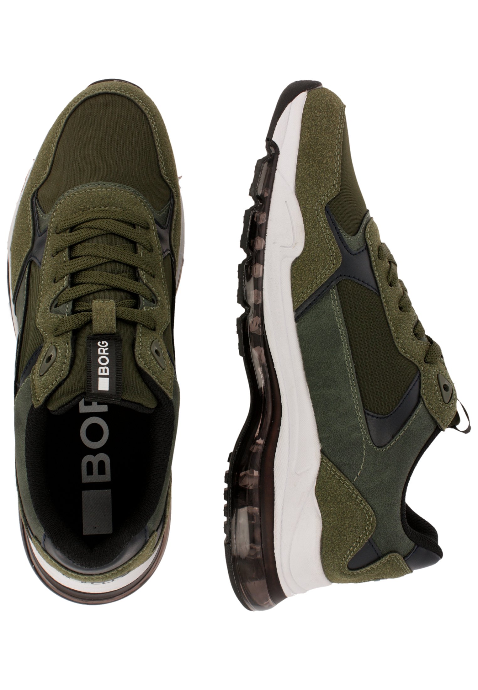 Björn Borg X510 - Sneakers laag - olive/olijfgroen - Zalando.nl