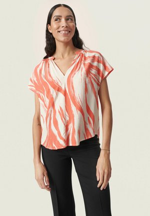 WYNTER - Blouse - hot coral wave