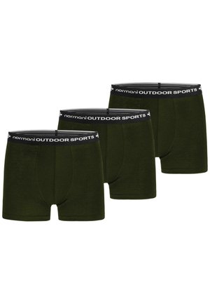 3ER PACK MERINO FUNKTIONS BOXERSHORTS - Boxerbriefs - grün