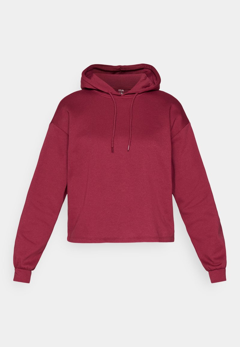 Only Play Hoodie bordeauxrood