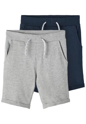 NKMVERMO 2 PACK - Pantalon de survêtement - grey melange