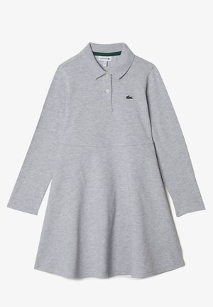 Lacoste DRESS CORE - Jurk - silver chine