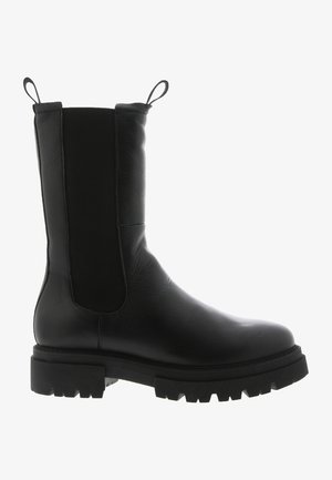 Blackstone Plateaustiefelette - black