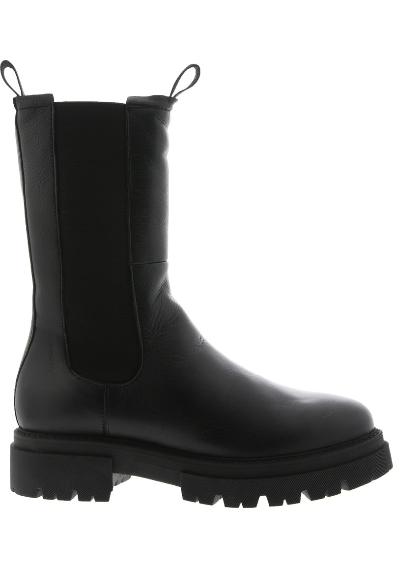Blackstone Botines con plataforma - black
