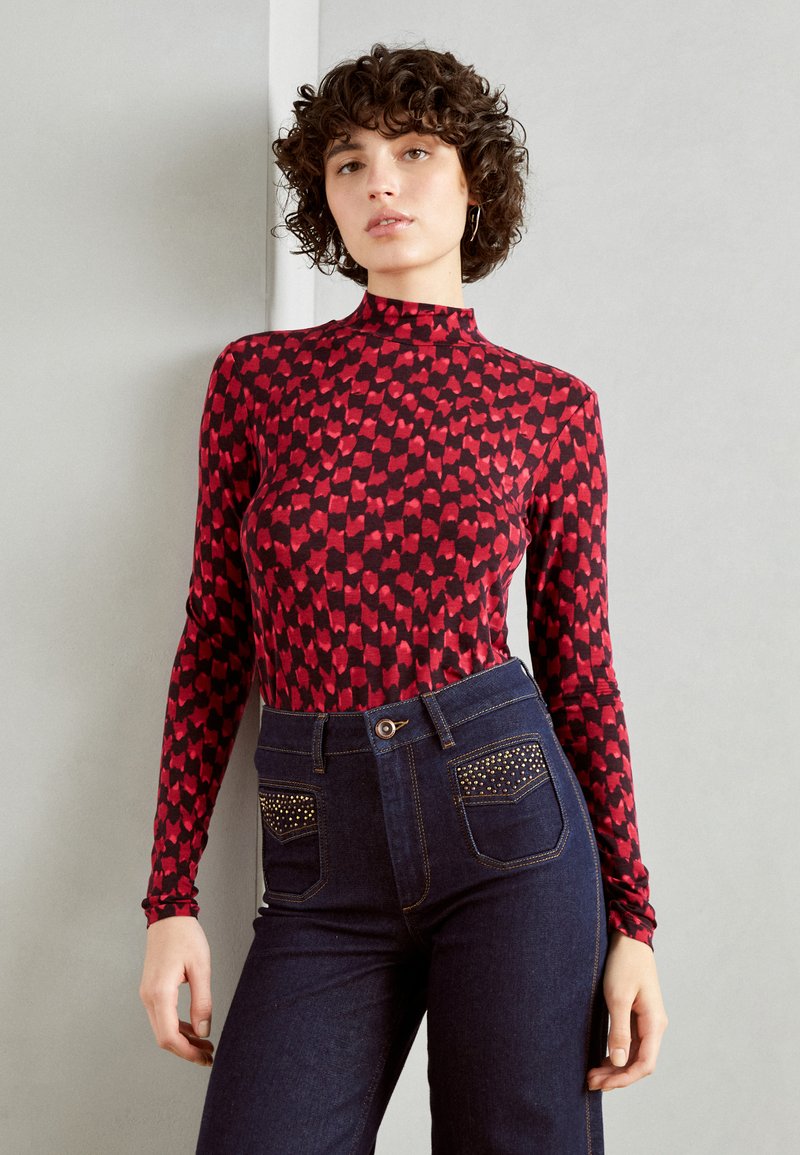 Scotch & Soda LONG SLEEVE - Top s dlhým rukávom - pink