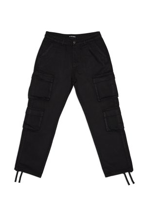 2Y Studios KIRAN 4 POCKET - Pantalones cargo - black