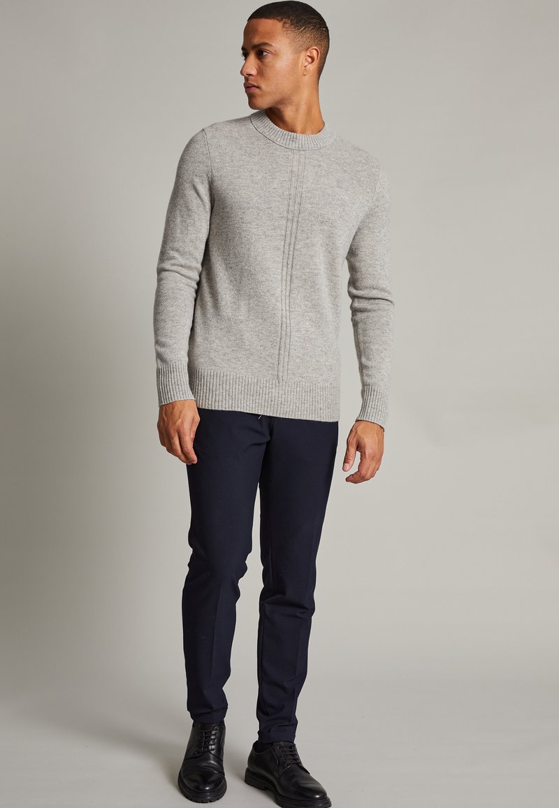 Herren Strickjacken | Matinique MABLAKE Strickpullover medium grey melange/grau - EJ08805 Herren Strickjacken | Matinique MABLAKE Strickpullover medium grey melange/grau - EJ08805