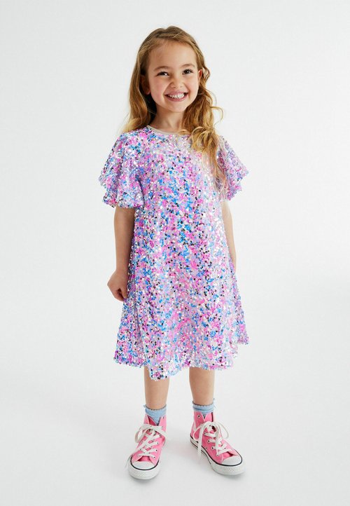 Needle & Thread MILA GLOSS KIDS DRESS SEQUINS ALL OVER - Cocktailjurk ...
