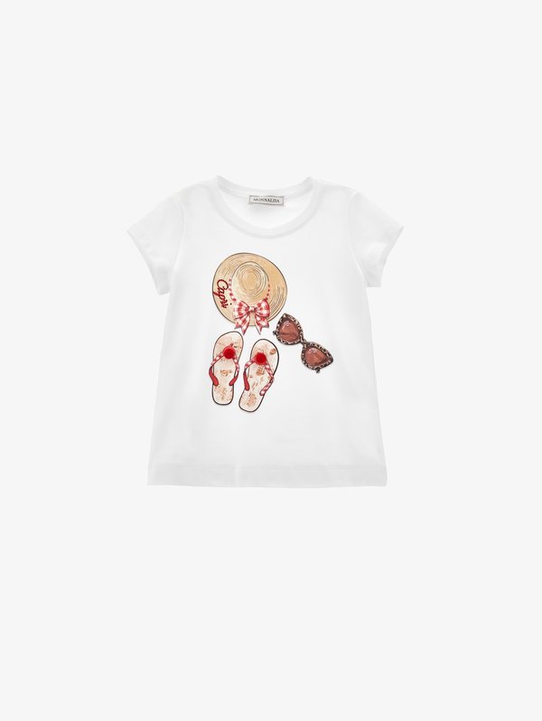 BEACH TIME - Print T-shirt