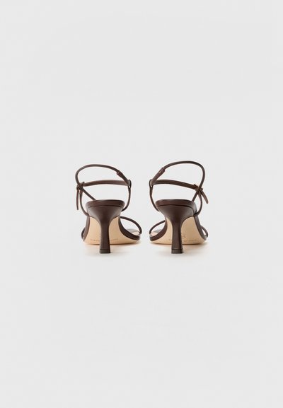 Loeffler Randall TRIANA STRAPPY MID - Sandali - espresso