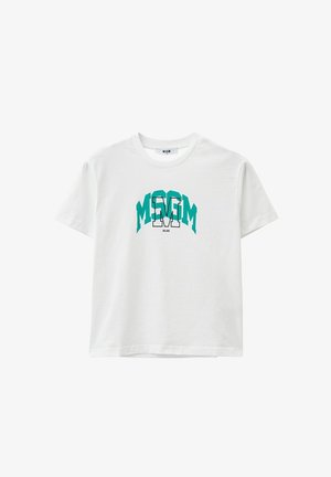 MSGM, BAMBINO - T-shirt con stampa - bianco