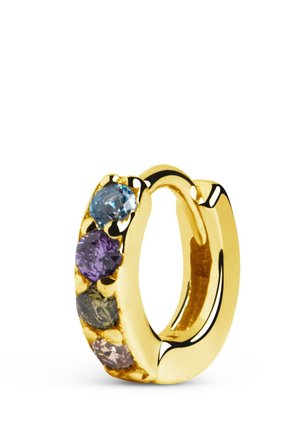 Orecchino Solar. Argento avec Placcatura in rodio et Zirconia