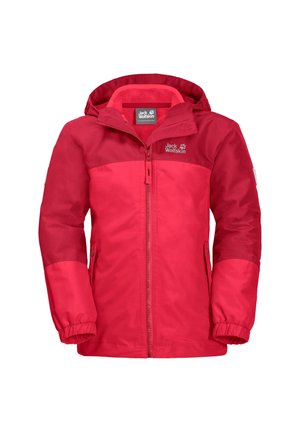 ICELAND 3-IN-1 - Chaqueta de invierno - tulip red