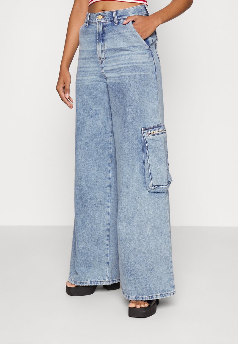 LOIS Jeans MAYRE MAUROI SUNNY - Relaxed fit jeans - stone bust/blue
