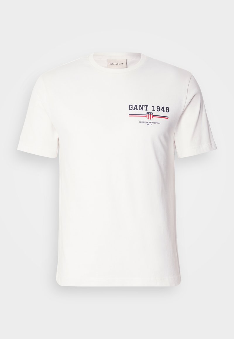 Gant T-shirt print crème