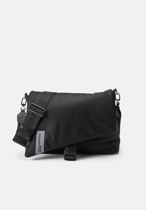 MESSENGER - Cross body bag - black