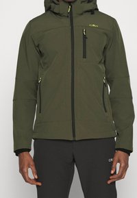 CMP Chaqueta softshell - dark green