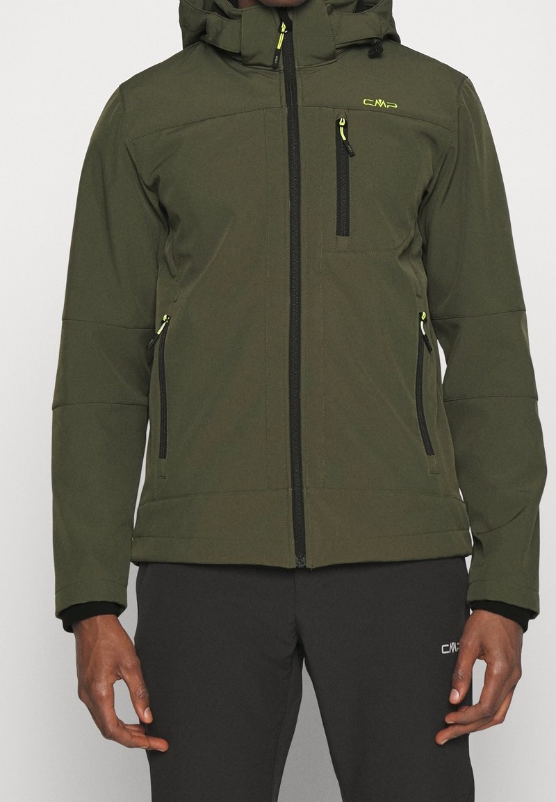 CMP Chaqueta softshell - dark green
