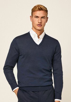 Sac De Transport Costume Hackett London – Bleu Marine, Pliable – Occasion Très Bon État