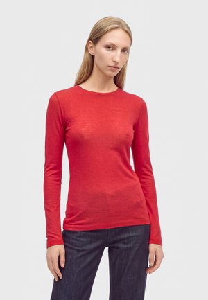 CLOSED, LONGSLEEVE - Блуза с дълги ръкави - cinnabar red