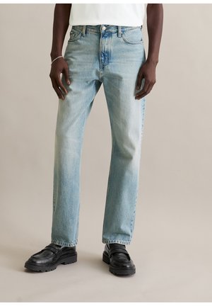 SVERRE, FIT, MID WAIST - Straight leg jeans - light blue