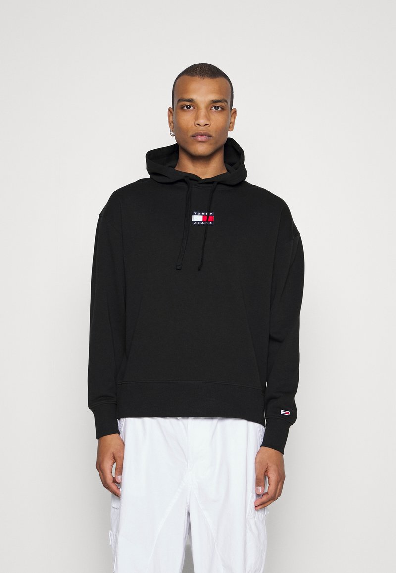 Felpa Con Cappuccio Chicago Testo Arcuato Nero | Felpa Unisex Cotone E Poliestere - Foto 6