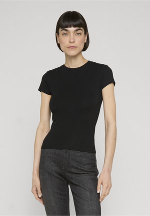 Urban Classics, LADIES SHORT SLIM TEE - T-shirt basic - black