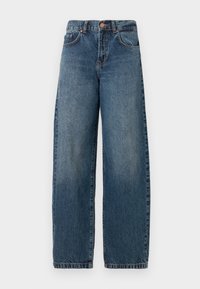 LARRIE - Wide Leg - daek blue