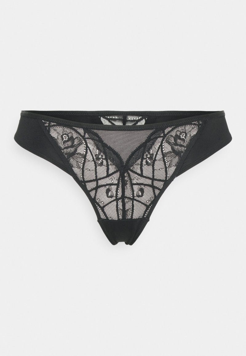 Hunkemöller LUNA - String - black/schwarz - Zalando