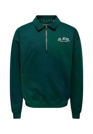 Only & Sons, ONLY & SONS PULLOVER BLAIS SWEATSHIRT - Sweatshirt - dunkelgrün