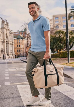 Suitable, JACQUARD - Poloshirt - lichtblauw/blauw