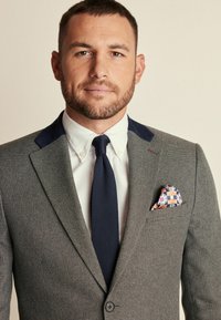 Next SLIM FIT TRIMMED - Öltönyzakó - grey