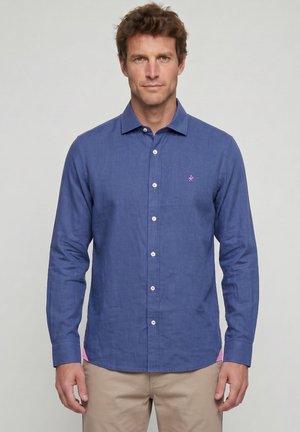 VALECUATRO Camisa - azul marino