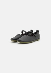 Camper RIGHT NINA - Ballerinaskor med remmar - black