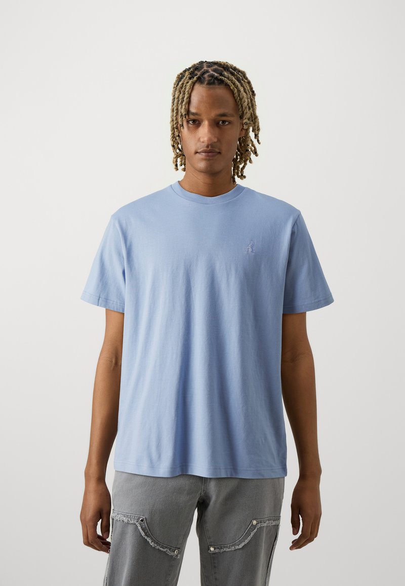 GAP BRANNAN PATCH LOGO - T-shirt - bas - distant blue