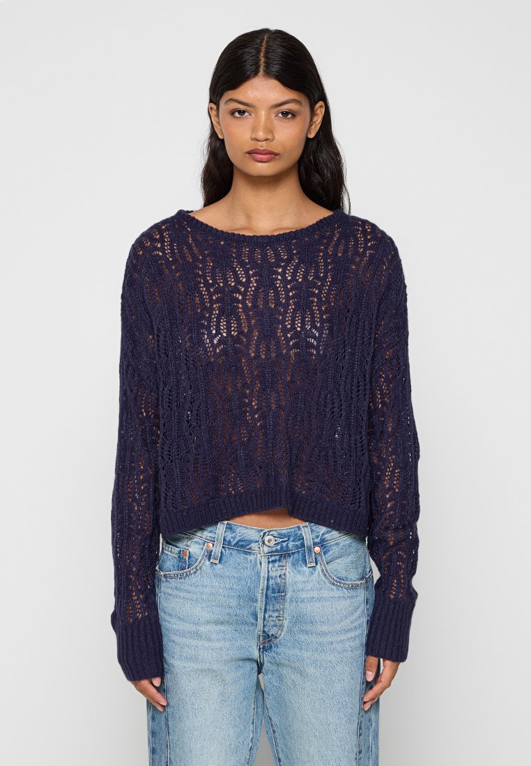 dreimaster Trui donkerblauw
