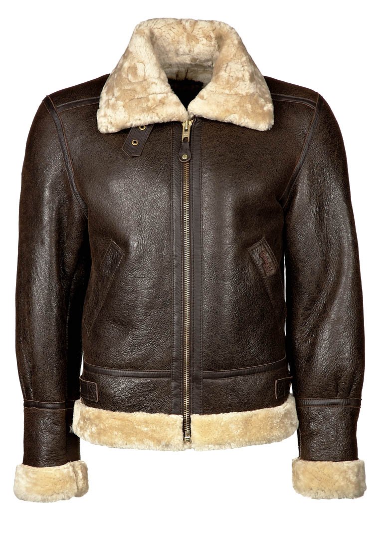 Schott Giacca di pelle - dark brown