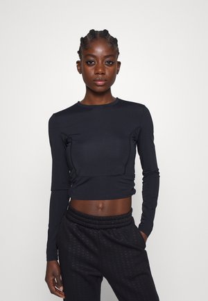 ONPNURA LS TRAIN - Maglietta a manica lunga - black