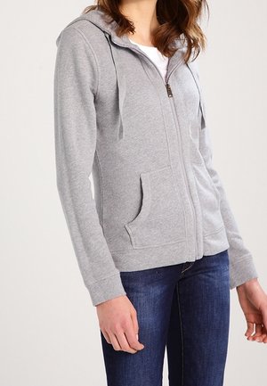 Mikina na zip - grey