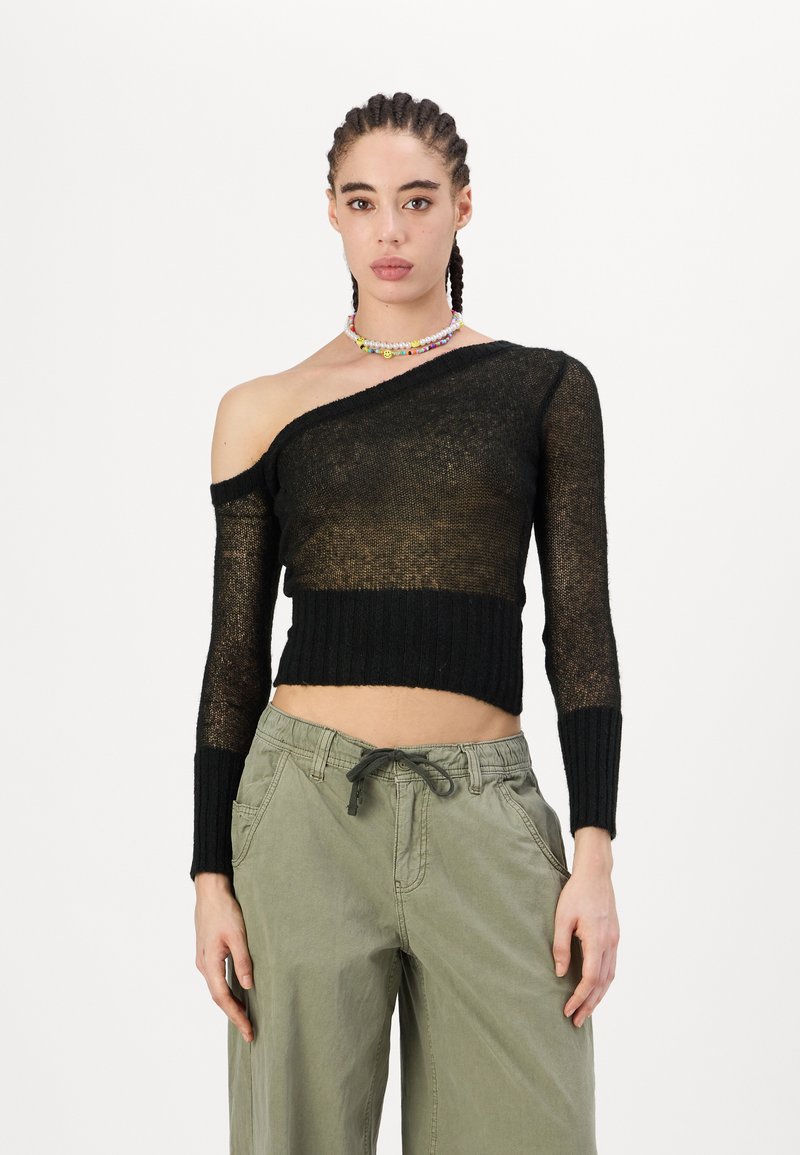 BDG Urban Outfitters AYSM  - Hosszú ujjú felső - black