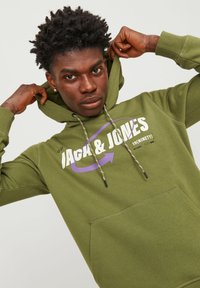 Jack & Jones Sudadera - olive branch