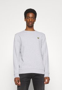 Lyle & Scott CREW NECK - Sportinis megztinis - light grey marl