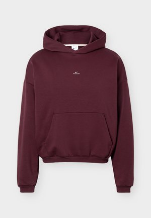 Nike Performance, STANDARD ISSUE - Mikina s kapucňou - burgundy crush/pale ivory