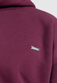 Smilodox DAWSON OVERSIZED HOODIE - Felpa con cappuccio - bordeaux