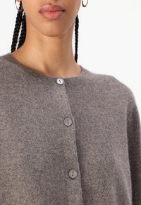 Samsøe Samsøe BOSTON CARDIGAN - Kardiganas - grey blue mel.