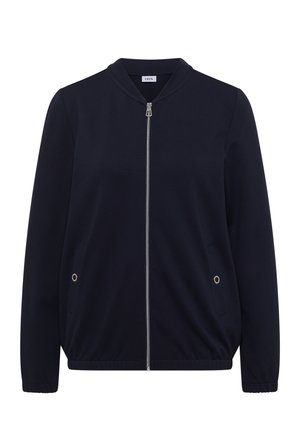 Cecil, LANGARM JACKE MIT RUNDHALS UND ZIPPER - Sweat zippé - urban dark blue