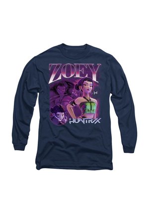 K-POP DEMON HUNTERS - HUNTRIX ZOEY BOOTLEG - Long sleeved top - dark blue