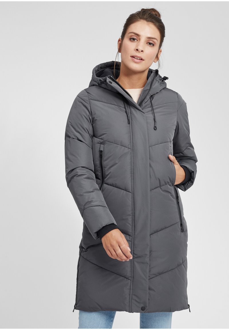 Damen Parkas | Oxmo OXJUNA Wintermantel iron gate/dunkelgrau - NA73795 Damen Parkas | Oxmo OXJUNA Wintermantel iron gate/dunkelgrau - NA73795